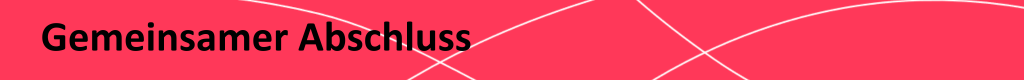 Überschrift zum Abschluss